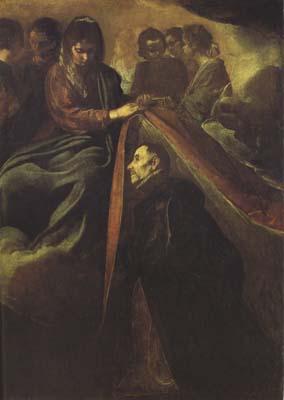 Diego Velazquez La Vierge imposant la chasuble a saint IIdefonse df02) oil painting image